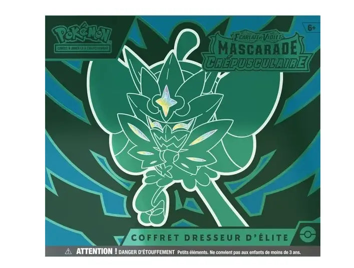 Coffret Dresseur d’Élite Pokémon EV06 Mascarade Crépusculaire – français