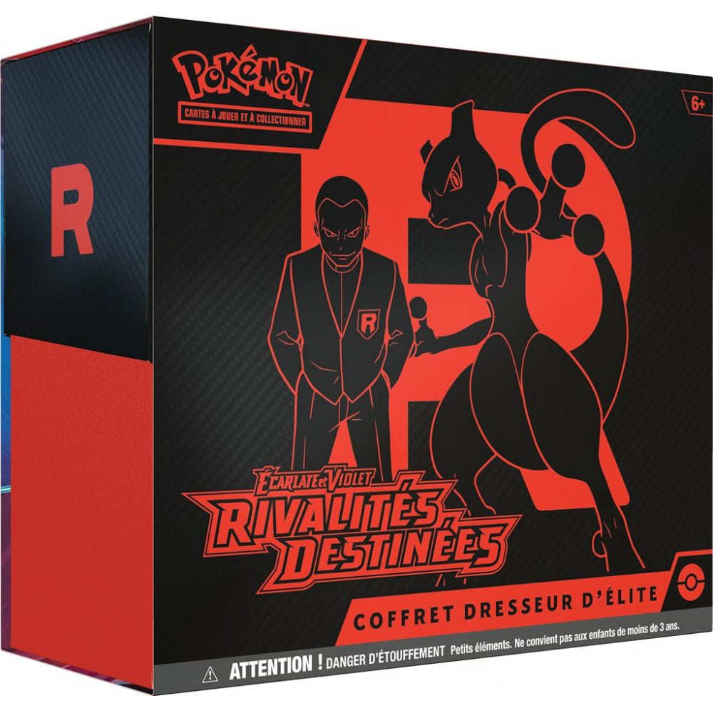Pokémon - ETB Coffret Dresseur d'Elite - EV10 Ecarlate et Violet - Rivalités Destinées - Kage No Sekai