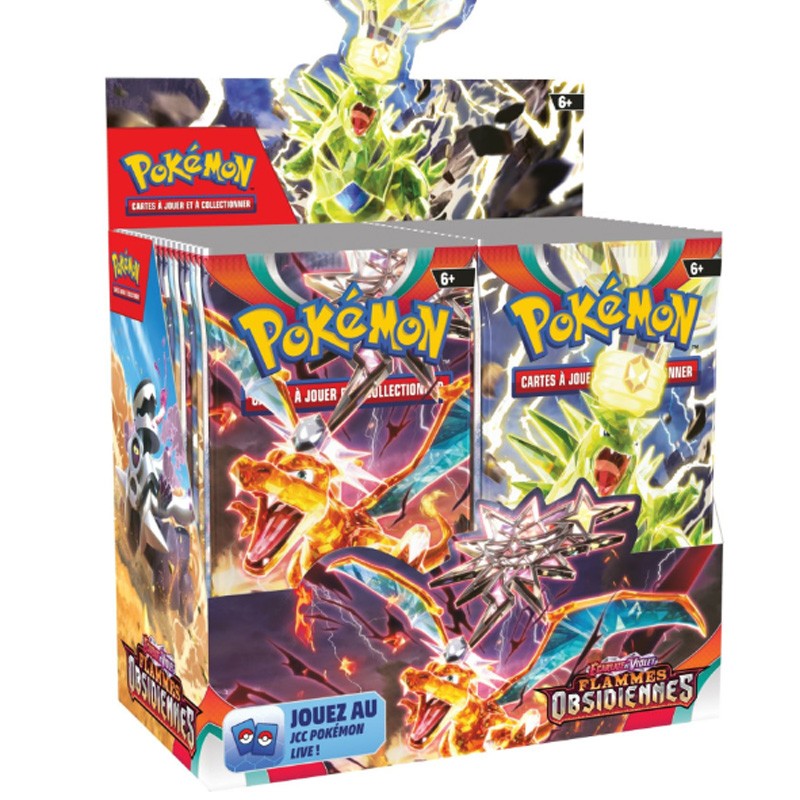 Pokémon EV03 Flammes Obsidiennes – Display 36 boosters français