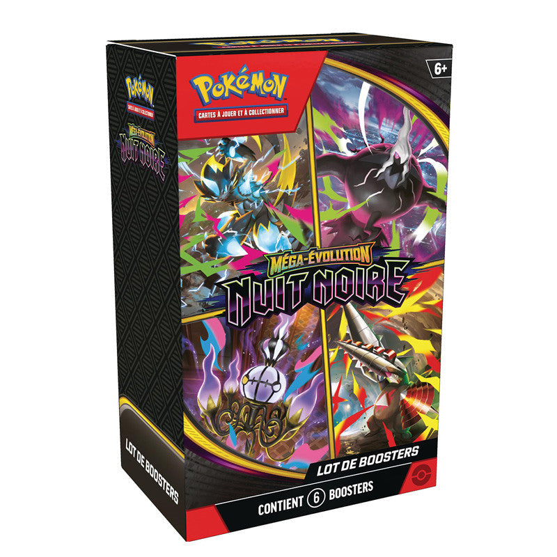 Pokémon ME05 Nuit Noire – Bundle 6 boosters FR