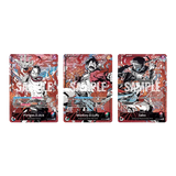 One Piece Card Game 3rd Anniversary Set EN – cartes Leader Ace Luffy Sabo