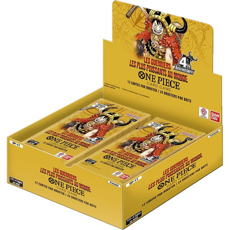 One Piece Card Game OP-17 Les Guerriers les Plus Puissants au Monde – Display de 24 boosters français