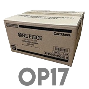One Piece Card Game OP17 Booster Box Case EN - The World's Strongest Warrior
