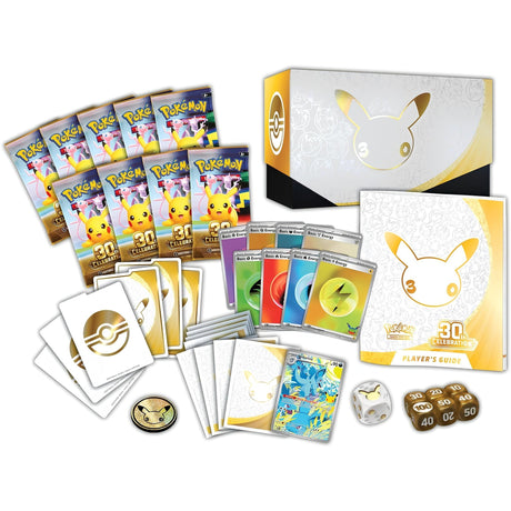 Contenu du Coffret Dresseur d’Élite Pokémon 30e Anniversaire