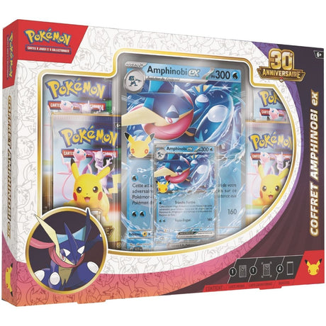 Pokémon Coffret Amphinobi-ex 30e Anniversaire français