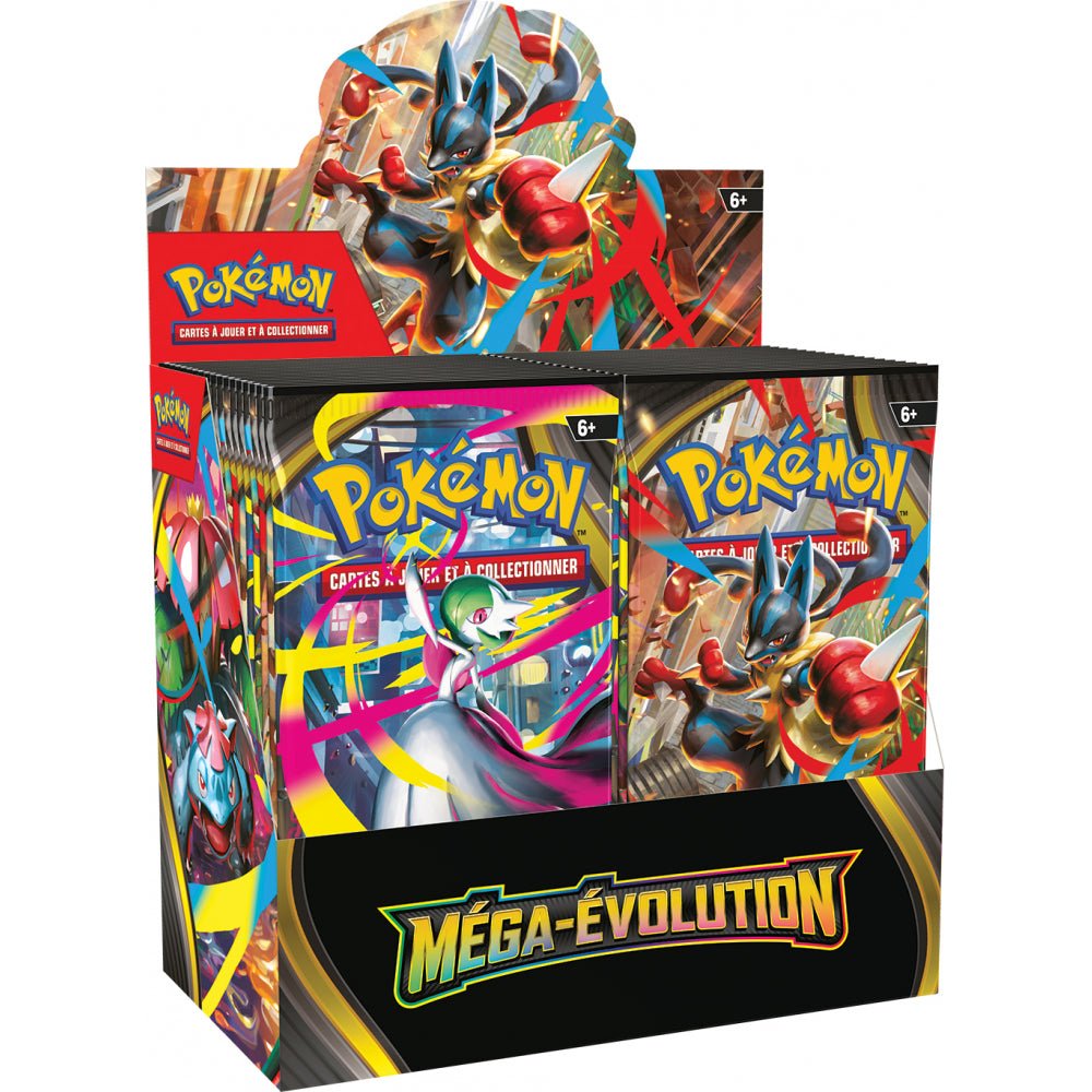 Pokémon - Boite de Boosters Français - Display 36 Boosters ME01 - Méga Evolution - Kage No Sekai