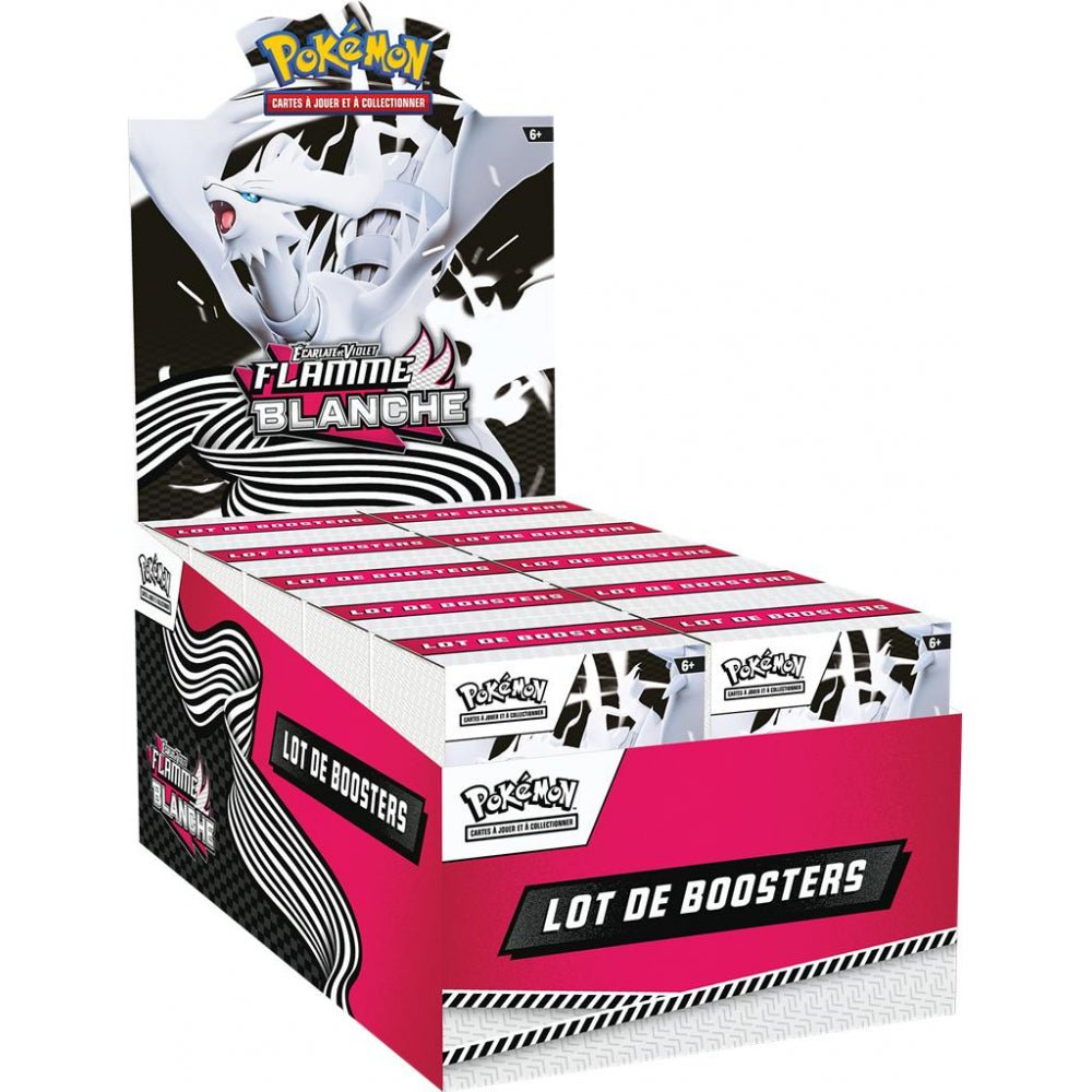 Pokémon - Bundle de 6 Boosters - EV10.5 Ecarlate et Violet - Flamme Blanche - Display de 10 Bundles - Kage No Sekai