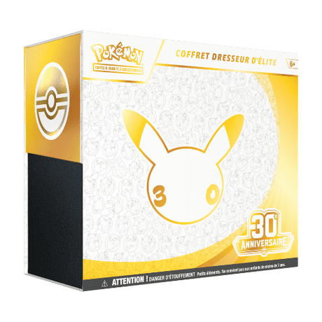 Pokémon Coffret Dresseur d'Élite 30e Anniversaire ETB français