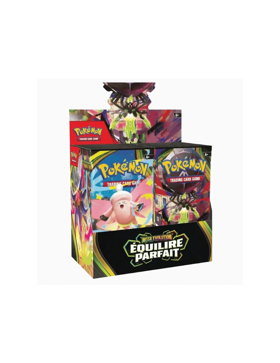 Pokémon ME03 : Display 36 boosters Equilibre Parfait - Kage No Sekai