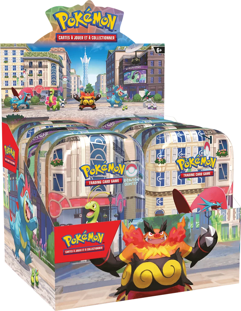 Pokémon Mini Pokébox Q2 2026 – assortiment de 5 visuels français