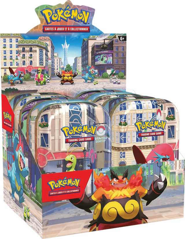 Pokémon Mini Pokébox Q2 2026 – assortiment de 5 visuels français