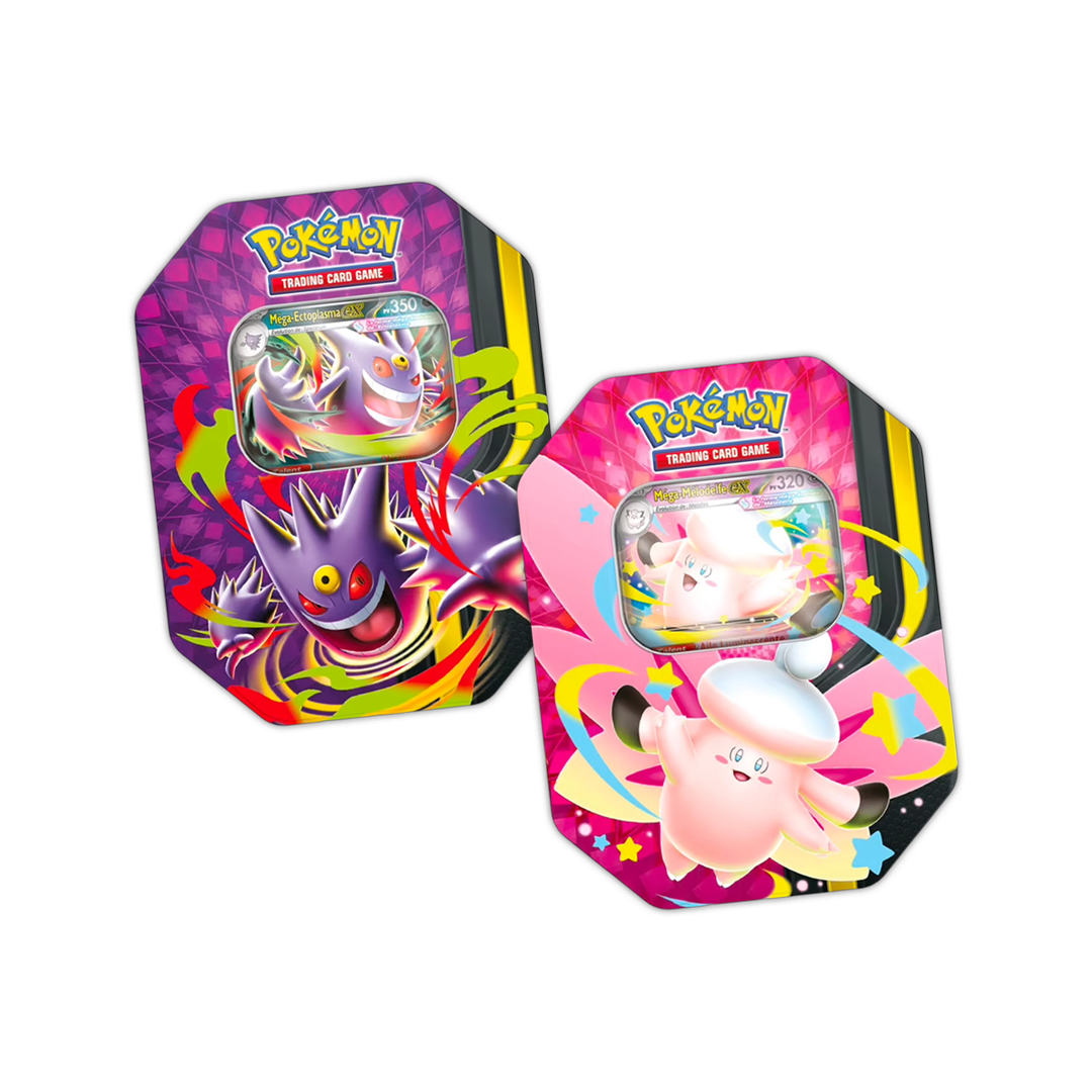 Pokémon Pokébox Q2 2026 – Méga-Ectoplasma-ex et Méga-Mélodelfe-ex